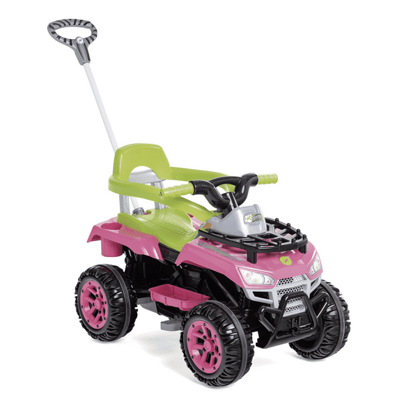 Rodado Con Pedales Cross Up Rosado Verde