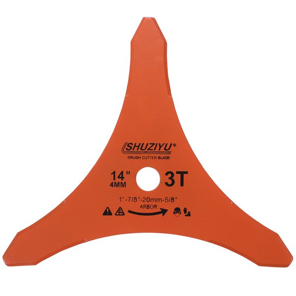Hoja de sierra SHUZIYU 14" 3T acero resistente de 4 mm