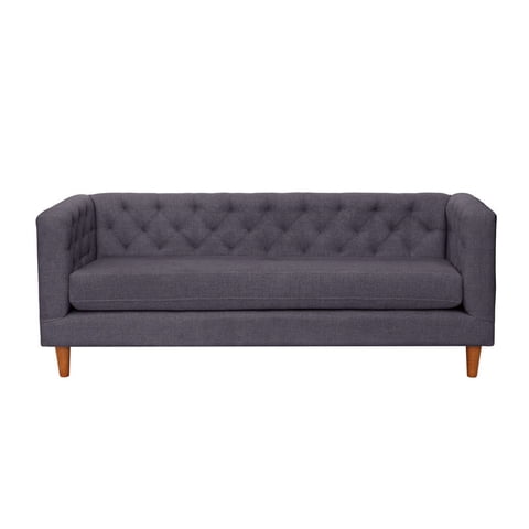 Latam Home - Sofa Brescia 3C Lino Gris Oscuro