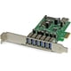 thumbnail image 1 of Tarjeta PCI Express USB 3.0 StarTech.com 7 puertos 5 Gbps PEXUSB3S7, 1 of 5