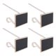 thumbnail image 1 of Titular De La Media De Navidad Con La Pizarra Estructura Resistente Para La Casa De Campo 4 PCS Ganchos De Plata, 1 of 4