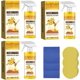 thumbnail image 1 of Limpiador abrillantador cera abejas muebles 118ml spray suelos madera armarios esponja toalla, 1 of 8