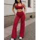 thumbnail image 2 of Conjunto Deportivo Para Mujer Seamless Top Y Calza Flare, 2 of 4