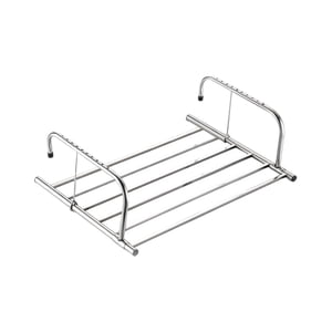 Bothyi - Tendedero De Ropa Montado En La Pared De Acero Inoxidable, 6 Varillas Para Balcón De Hotel Rv