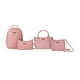 thumbnail image 1 of Pack de 4 Nautica Mochila + bandolera + Cartera + Bolso tipo cartera rosado, 1 of 8