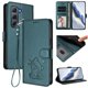 thumbnail image 2 of Infinix HOT 60 PRO 4G Funda Billetera con Estampado de Gato, Verde Oscuro, 2 of 6