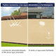 thumbnail image 3 of Cerca De Protección Privacidad Con Fijaciones Balcony 1x5m, 3 of 5