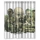 thumbnail image 1 of Cortina de ducha de Breaking Bad Heisenberg, juego de cortinas de baño con ganchos, tamaño 66 x 72 pulgadas, 1 of 3
