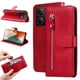 thumbnail image 1 of Funda con Cremallera para Xiaomi Redmi Note 13 5G, Carcasa Cartera de Cuero PU con Soporte y Tarjetero, 1 of 6