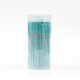thumbnail image 1 of Xiao Hua 100Pzas Cepillo de Pestañas Desechable Azul Claro, Cepillo de Maquillaje para Cejas, Cepillo de Pestañas con Varilla de Cristal, 3.9in, 1 of 4