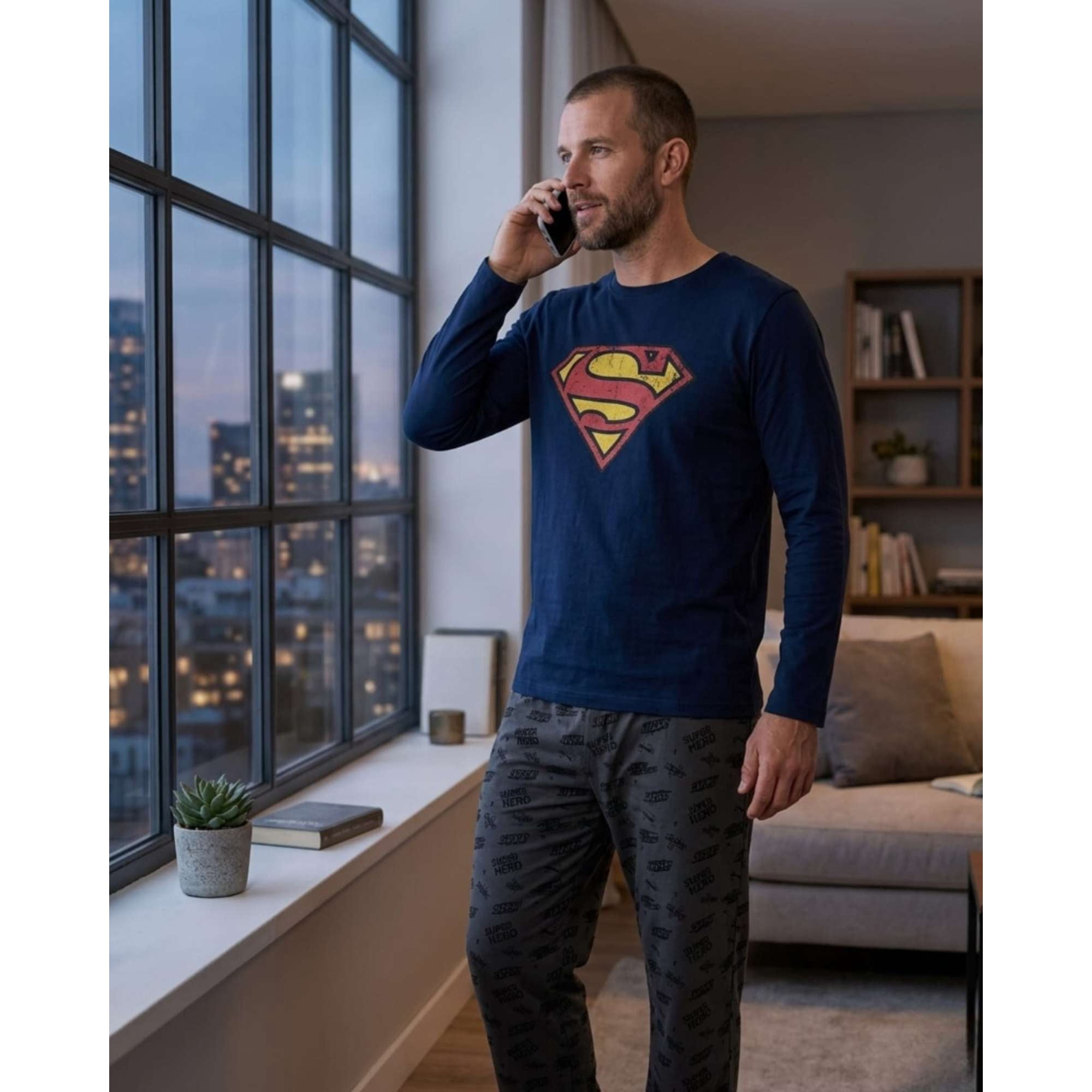 Myl Todo Hogar - Pijama Hombre Micropolar Térmico Invierno Talla M A2