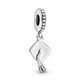 thumbnail image 2 of Gorra colgante de graduación de Charm PANDORA en plata de ley, 2 of 7