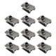 thumbnail image 1 of 10 Piezas Clips de Tuerca en Coche Moto Piezas de Alta Resistencia Accesorios Reemplazo Reparación Tuerca de Fijación Fijador Clips, 1 of 5