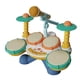 thumbnail image 3 of Juguetes Para Bebés De 12 A 18 Meses, Duraderos, Ligeros Y De Aprendizaje, Tambor Para Bebé, Juego De Batería Para Bebé, Estilo B, 3 of 5