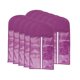 thumbnail image 5 of 10 Piezas Múltiples Extensiones De Cabello Bolsa De Almacenamiento Postizos Almacenamiento Púrpura, 5 of 5