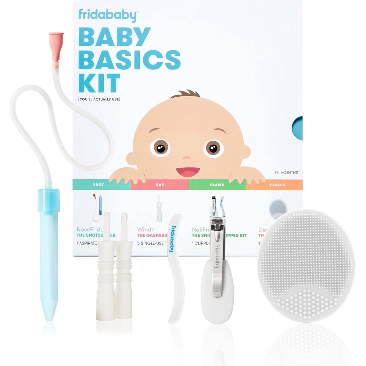 Kit Frida Baby Basics 6 Piezas Para Recién Nacido