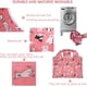 thumbnail image 5 of Bolsas reutilizables, bolsas de compra plegables, bolsas reutilizables para la compra, paquete de 6, ecológicas, grandes, plegables, resistentes y lavables, 53 x 69 x 10 cm, 5 of 7