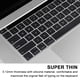 thumbnail image 3 of Protector de teclado ultrafino compatible con MacBook Pro con Touch Bar de 13/15 pulgadas (A1706/A1707) - Diseño estadounidense, 3 of 8