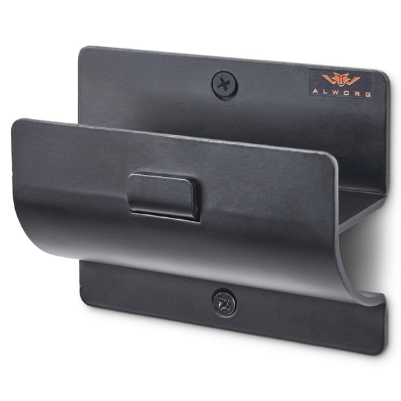 Gancho de escalera ALWORG negro resistente para pared de garaje
