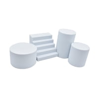 Magideal - 4X Fondo De Fotografía Accesorios Fotográficos Requisitos De Fotos Espuma Eva Geométrico Pose Orcher Decorativo Para Comida Artesanía Cosméticos Cosmé Juego De Escaleras