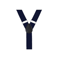 Genérico - Suspensor Ajustable Y Elástico Con Caja, Azul