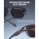 thumbnail image 4 of Gafas de sol Meeloog MST0091 polarizadas gris/azul, 4 of 8