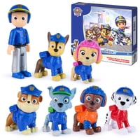 Pack De Figuras De Acción Paw Patrol Equipo De Búsqueda Y Rescate 7 Piezas
