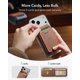thumbnail image 5 of MagSafe Wallet ESR Geo con función Find My completa para iPhone 12+, color marrón, 5 of 9