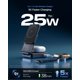 thumbnail image 2 of Cargador inalámbrico Spigen plegable 25W 2 en 1 USB-C negro, 2 of 8
