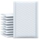 thumbnail image 1 of Bubble Mailers UCGOU, color blanco, 10 x 20 cm, 50 unidades, impermeables, 1 of 9