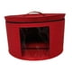 thumbnail image 1 of Caja Para Sombreros Caja Para Sombreros Redonda De Fieltro Apilable Para Gorras De Béisbol Varios Tipos De Sombreros 50x26cm Rojo, 1 of 3
