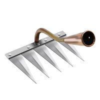 Magideal - Herramienta Extractora Tradicional, Herramienta De Jardín, Solo Cabeza, Extractor, Aflojamiento, Aflojamiento, Jardín Portátil, Para Plantar Agr , Cobre De 5 Dientes