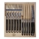 thumbnail image 1 of SET 12 PIEZAS (6 tenedores + 6 cuchillos) negro, 1 of 2