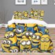 thumbnail image 1 of Duvet Cover Pillowcase Bedding Set M-minions Adult Boy Girl Bedroom Decoration Children Single Double Large Size, 1 of 3