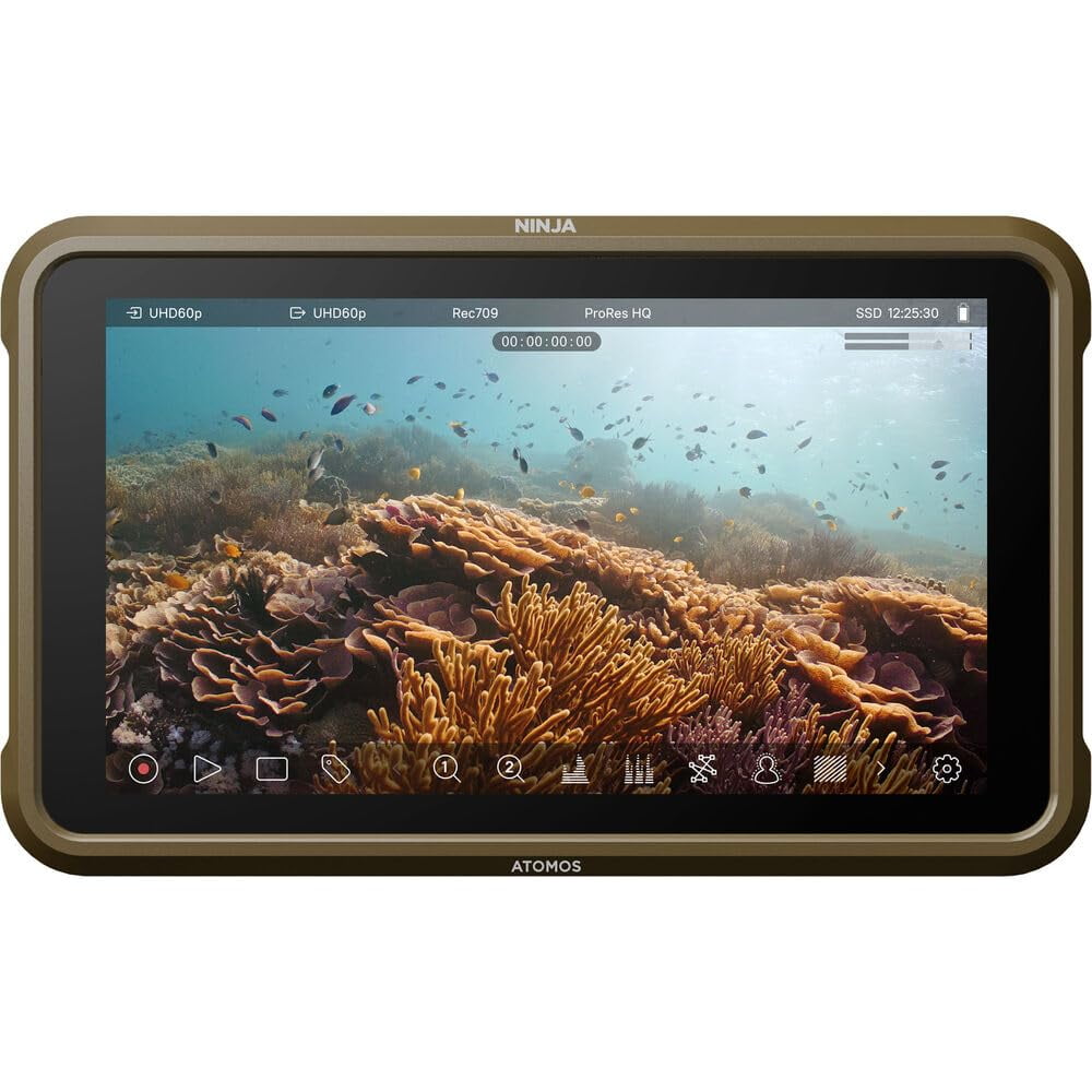 Monitor De Grabación Atomos Ninja 5.2 4k Hdmi Con Prores Raw De 6kp30