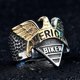 thumbnail image 2 of Anillo American Biker Aguila Hombre Moda Masculina 2021, 2 of 3