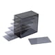 thumbnail image 5 of Caja De Almacenamiento De Pestañas, Práctica Herramienta Transparente Para Injerto De Pestañas Para Tocador, Color Negro, 5 of 5