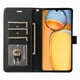 thumbnail image 2 of FOXDOCK Funda tipo Cartera para Xiaomi Redmi 13C – Cubierta de Cuero PU con Múltiples Ranuras, Bolsillo para Efectivo y Correa de Muñeca, 2 of 6
