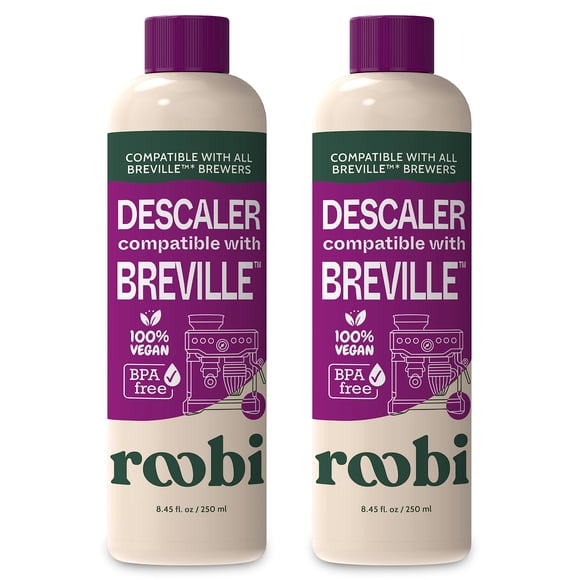 Solución desincrustante compatible con Roobi Breville, paquete de 2