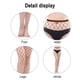 thumbnail image 3 of Medias de rejilla de cintura alta para mujer, medias transparentes de rejilla de cintura alta (talla única), 3 of 5