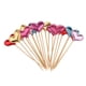 thumbnail image 5 of El palillo del corazón del cuero del toothpick de 20 pedazos escoge el topper del cumplea?os multicolor, 5 of 5