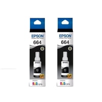Pack 2 Tintas Epson 664 Negro Original