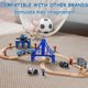 thumbnail image 4 of Set de trenes de madera SainSmart Jr. Niños policiales interactivos, 4 of 7
