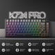 thumbnail image 2 of Teclado para videojuegos Redragon K724 PRO inalámbrico 81 teclas 75% RGB, 2 of 9