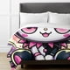 thumbnail image 2 of Kuromi Bedding Sets Cartoon Duvet Cover Lightweight 3 Piece Bet Sets for Kids Boys Girls, 2 of 5