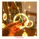 thumbnail image 5 of Esferas Navideñas Luces Navidad Cascada Luces Aros Pascua, 5 of 10