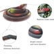 thumbnail image 5 of Serpientes de goma para ahuyentar pájaros, 4 serpientes de goma realistas de 73 cm, para bromas, decoración de Halloween, serpiente falsa para jardín, para asustar pájaros, ardillas y ratones., 5 of 7