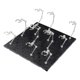 thumbnail image 4 of Soporte De Soporte De Exhibición De Figura De Acción De Plástico Para Figuras De Juguetes Negro 30x30x10cm, 4 of 5