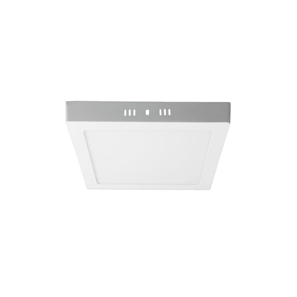 Panel Led Foco Plafón Sobrepuesto Cuadrado 24w Luz Fría