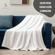 thumbnail image 5 of Frazada King Manta Termica Chalon Blanca Polar Lana Az blanco, 5 of 9